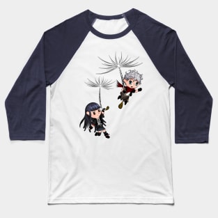 Dandelions Skuld and Ephemer Baseball T-Shirt